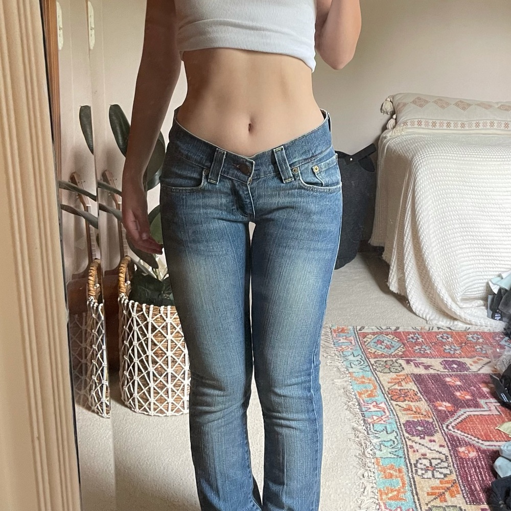 low rise bootcut levi’s